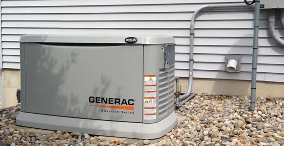 generator installation service featuring outdoor standby generator setup by licensed electricians in Orlando, FL