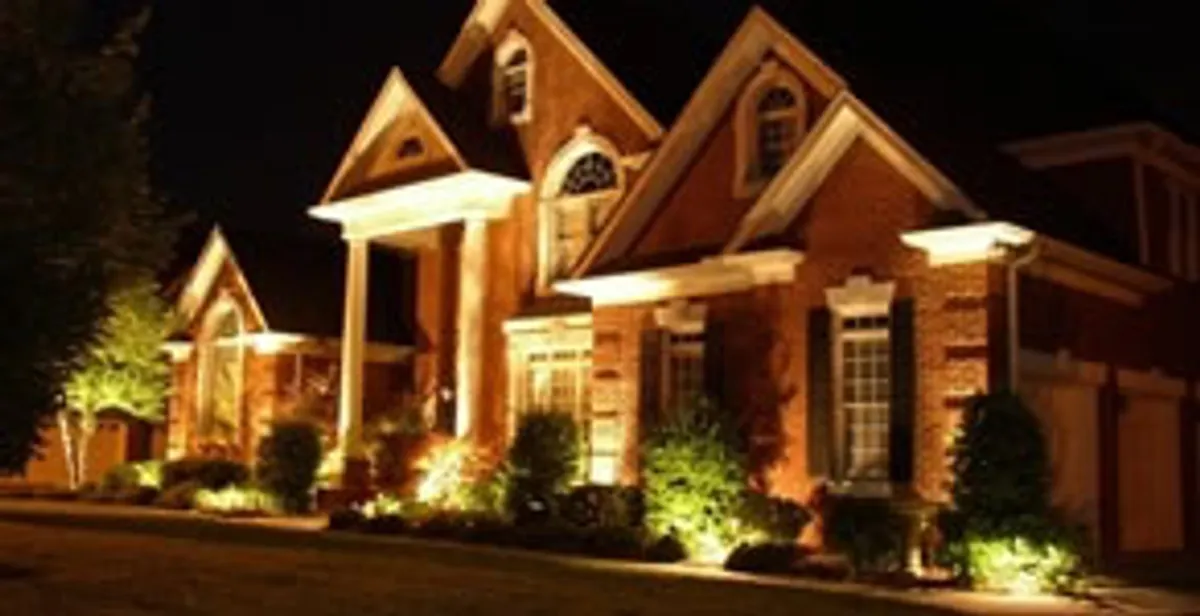 landscape lighting installation services enhancing residential exterior lighting in Orlando, FL
