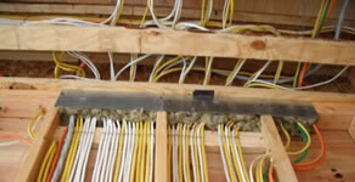 new construction wiring services with organized electrical rough-in performed by licensed electricians in Orlando, FL